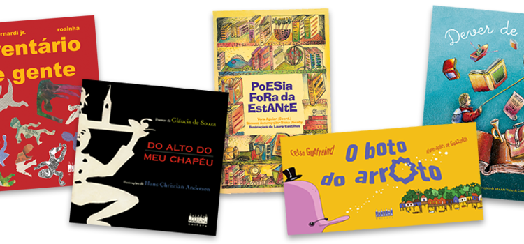 Livros de poesia da Editora Projeto