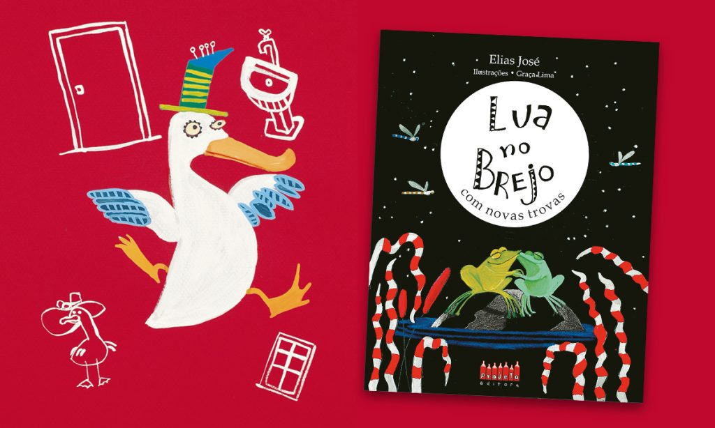 "Lua no brejo com novas trovas", vemos a força desse compasso narrativo entre a palavra e a arte visual. Clique sobre a imagem e confira.